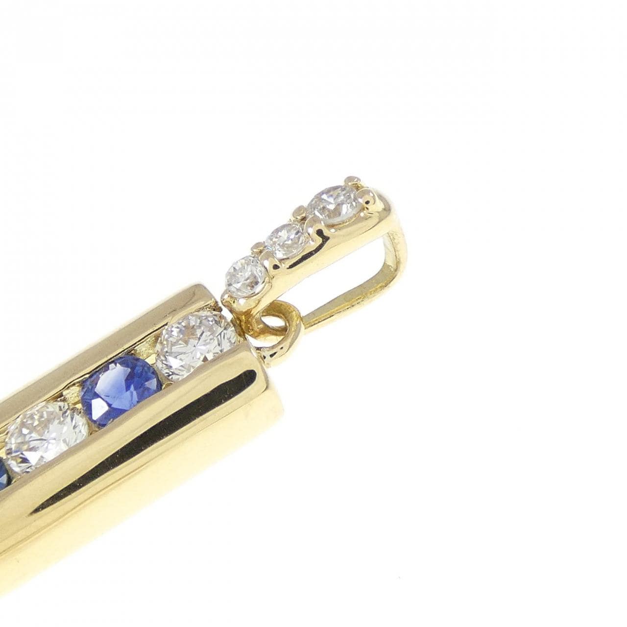K18YG サファイヤ ペンダント 0.33CT