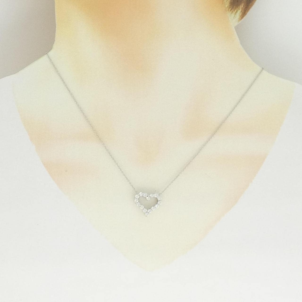 ティファニー センチメンタルハート スモール ネックレス