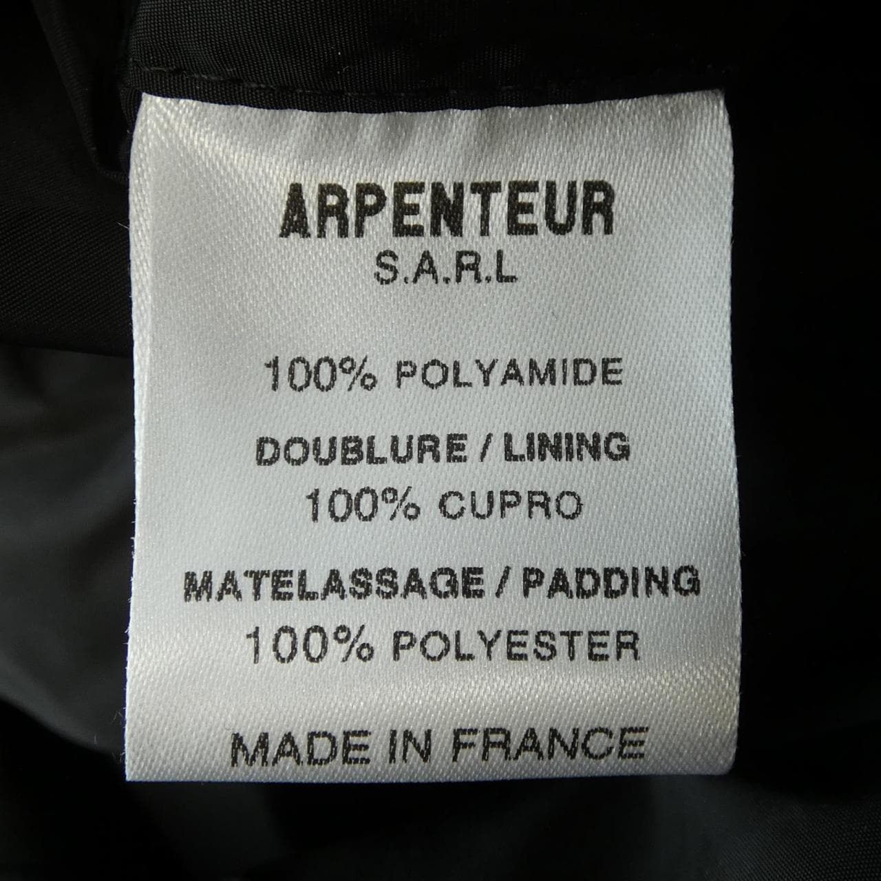 アーペントル ARPENTEUR ジャケット