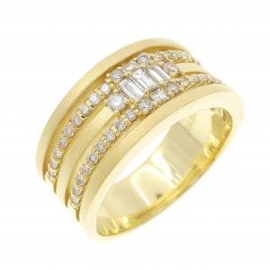 K18YG ダイヤモンド リング 0.53CT