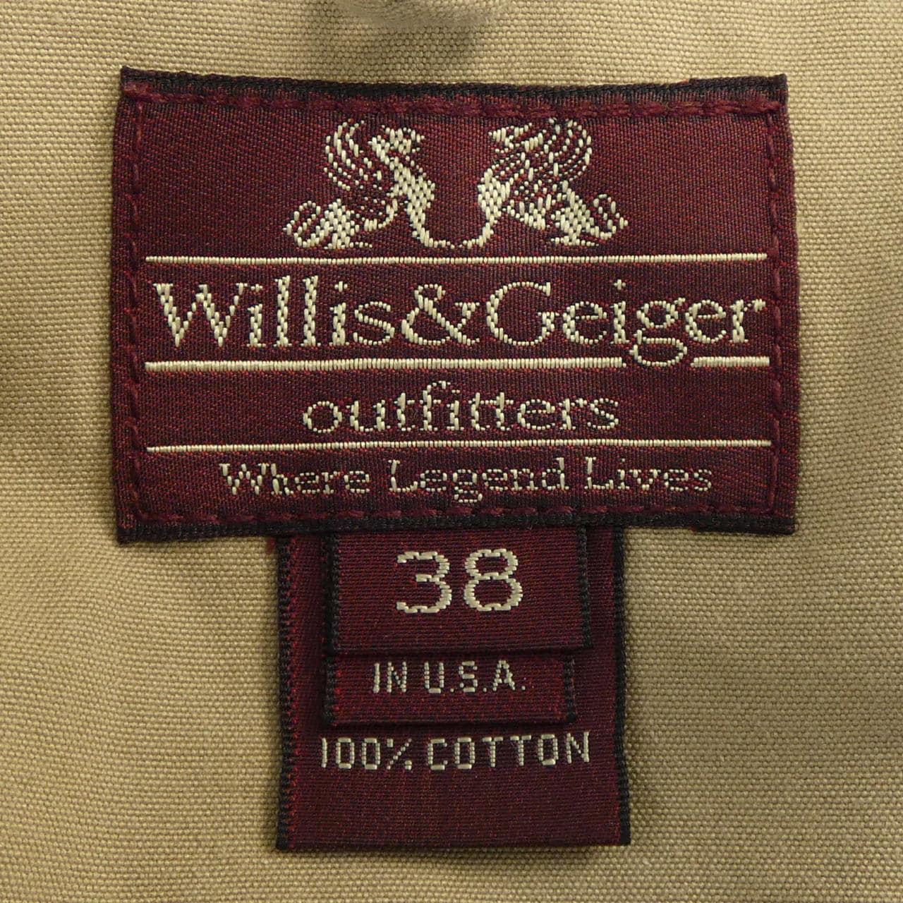 ウィリスアンドゲイガー WILLIS & GEIGER ジャケット