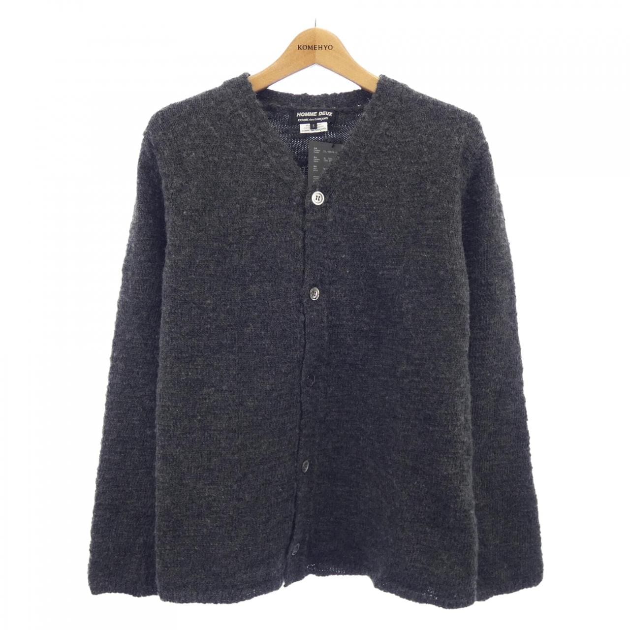 コムデギャルソンオムドゥ GARCONS HOMME DEUX カーディガン