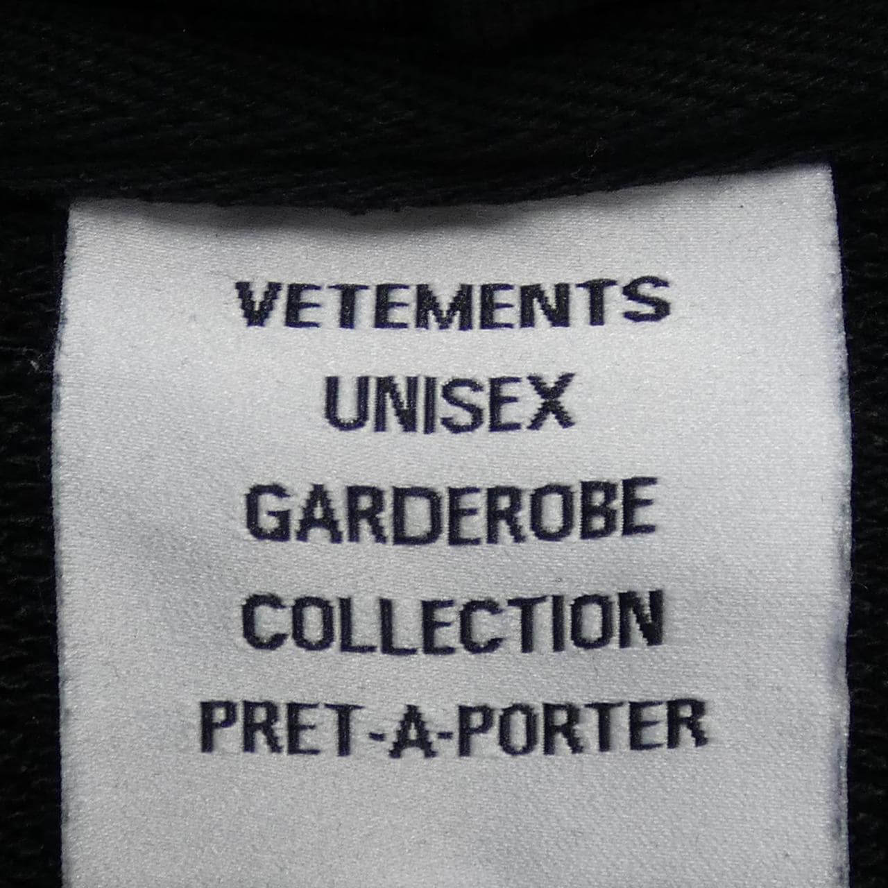 VETEMENTS VETements PARKER