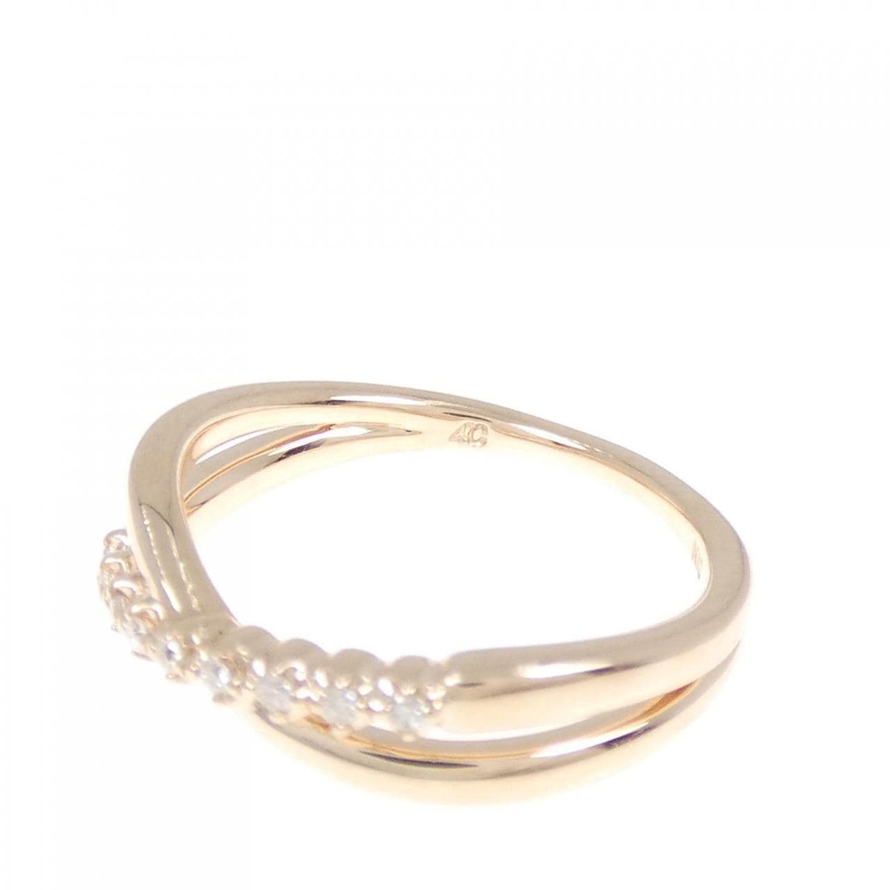4゜C Diamond ring