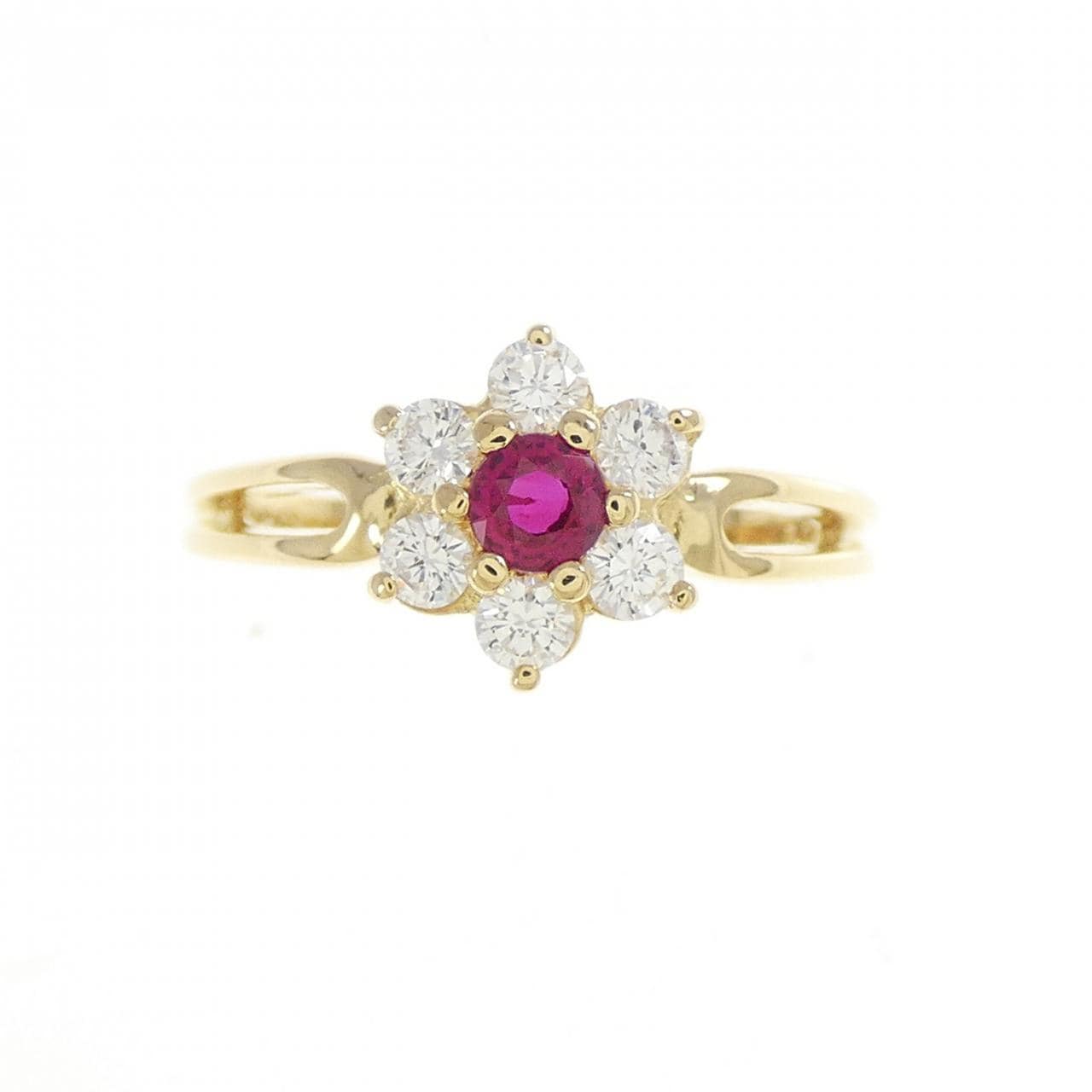 MIKIMOTO紅寶石戒指 0.14CT