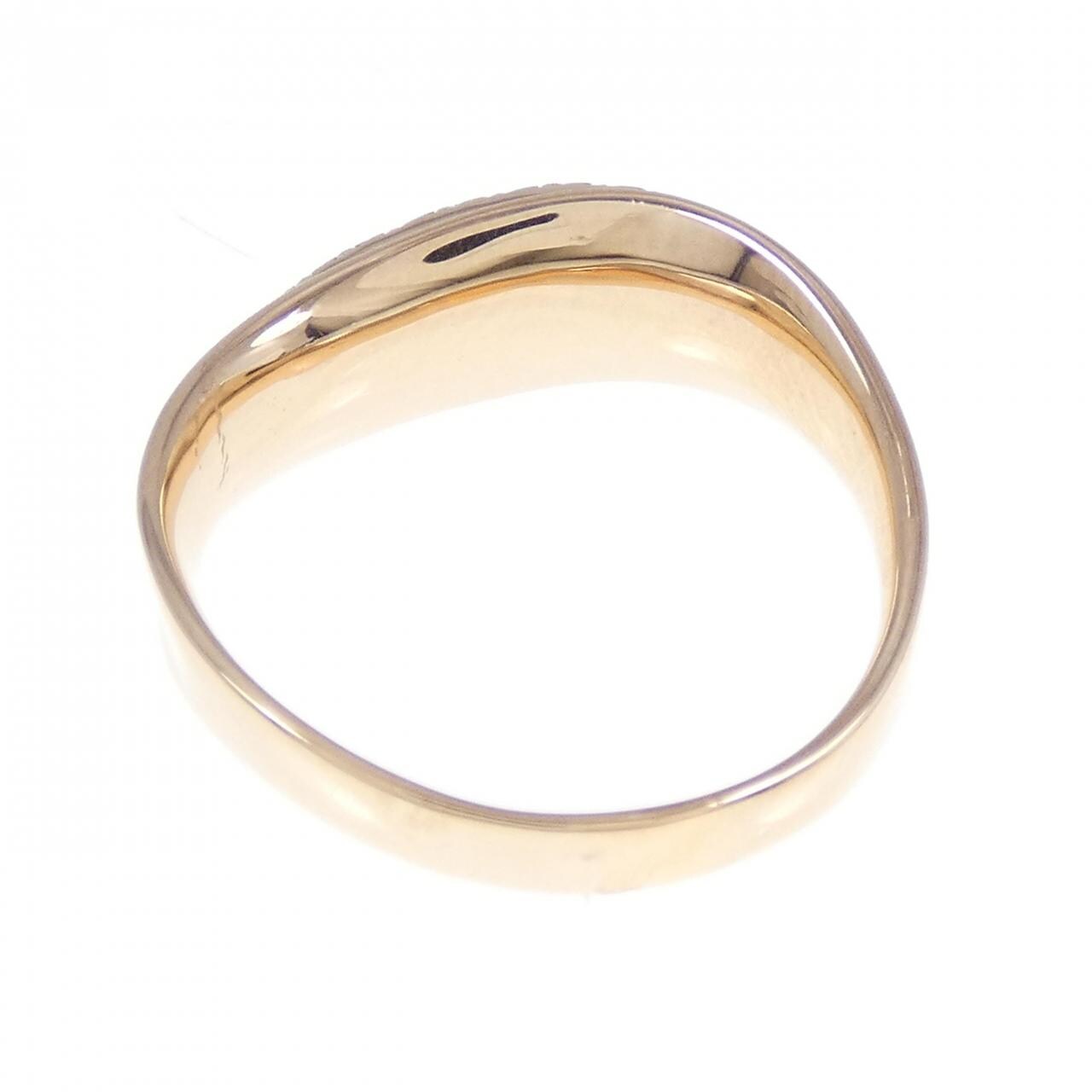 K18PG ダイヤモンド リング 0.35CT