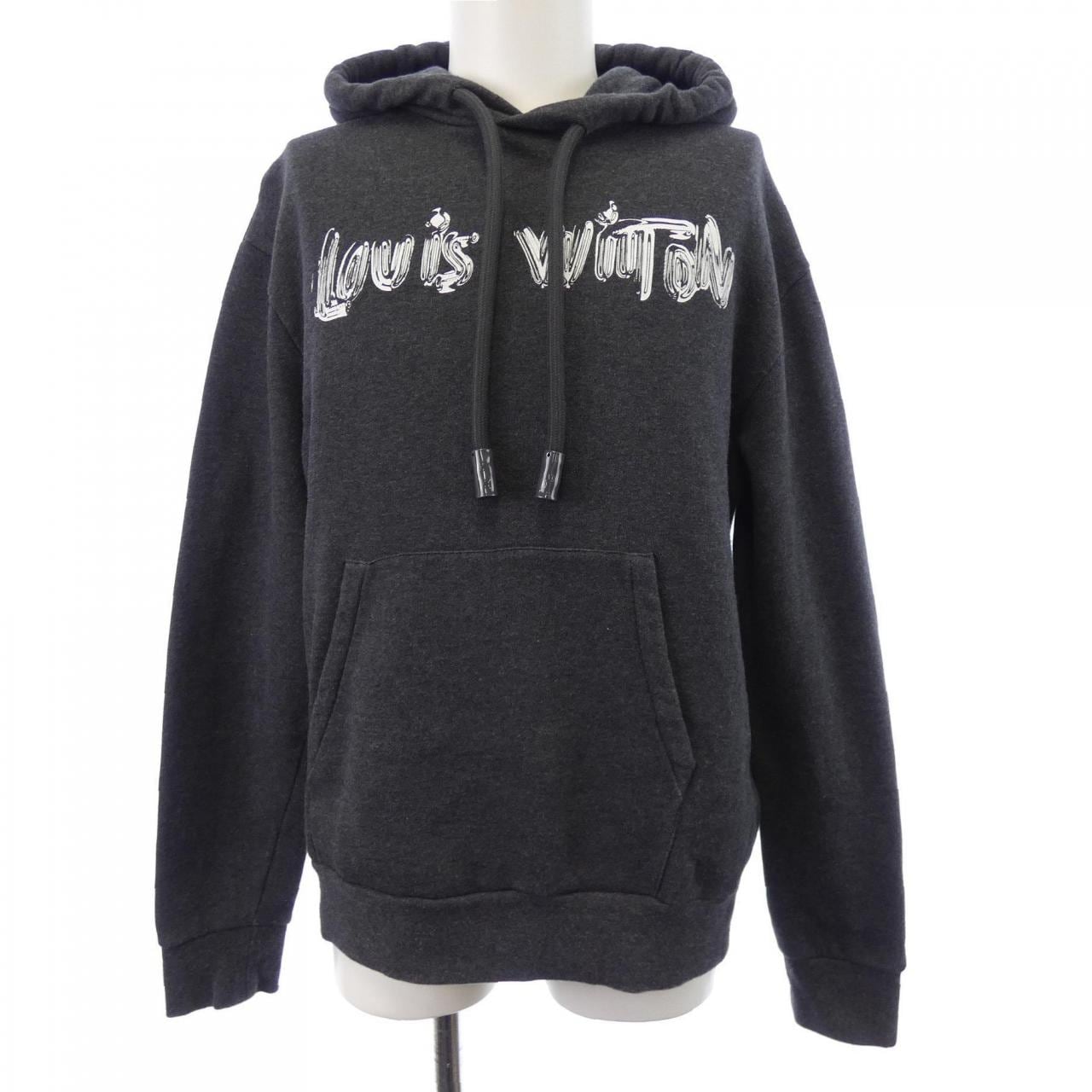 ルイヴィトン LOUIS VUITTON プリントコットンフーディ HQY47WUYR パーカー