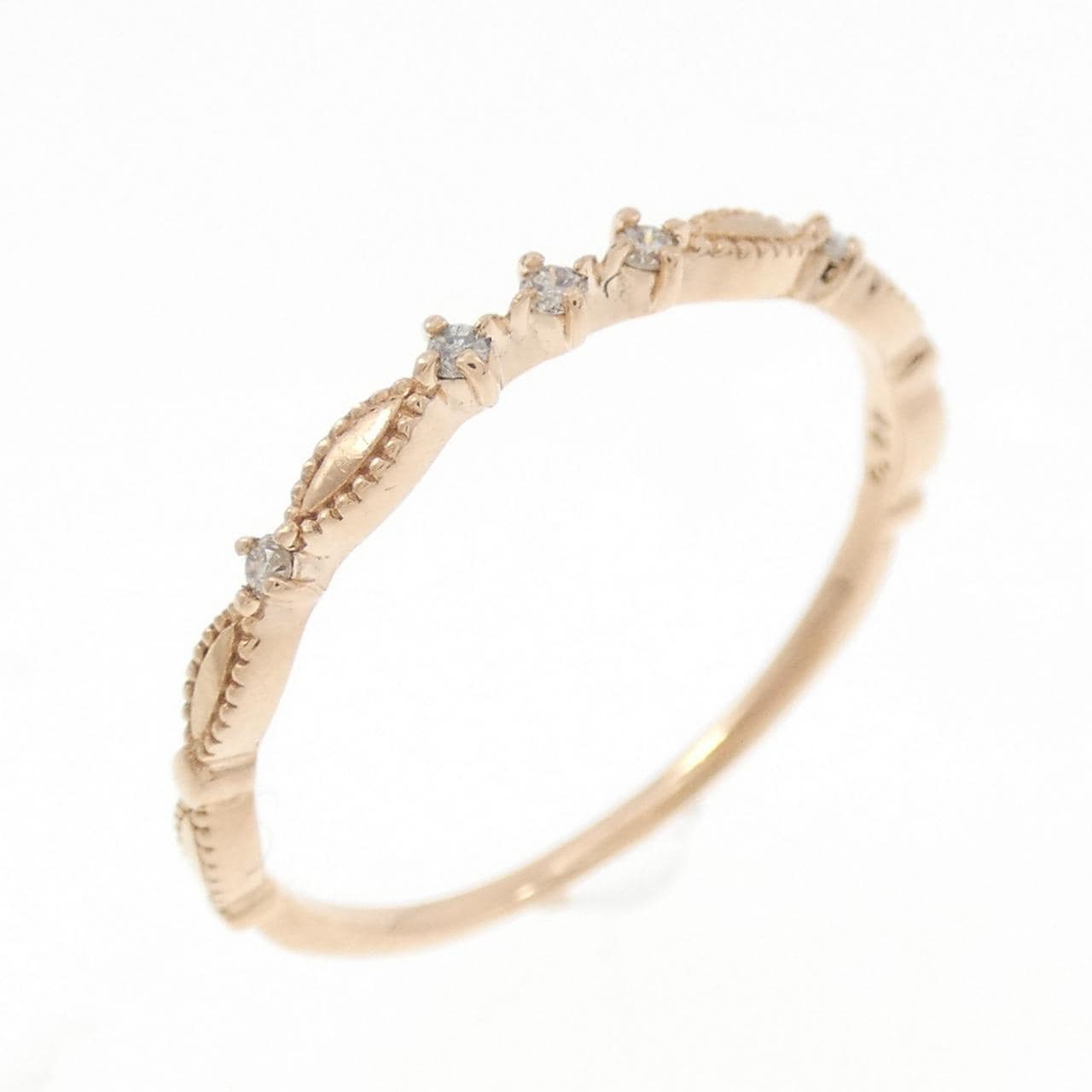 クミキョク ダイヤモンド リング 0.03CT