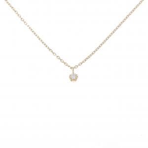 K18YG ダイヤモンド ネックレス 0.033CT
