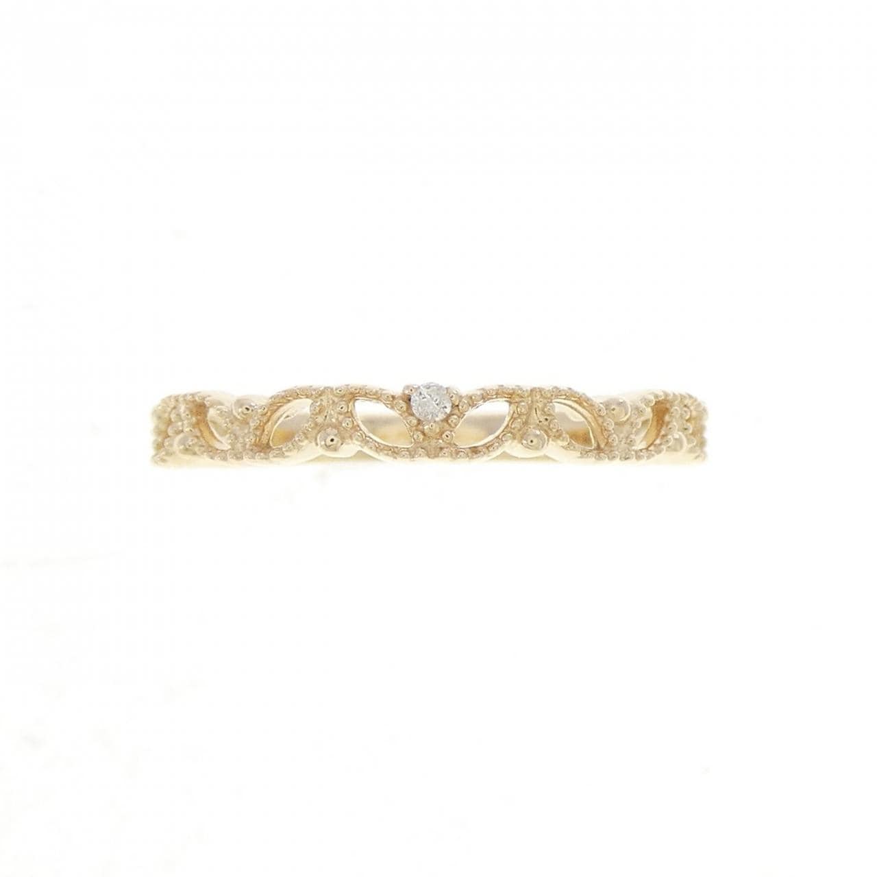 K10YG ダイヤモンド リング