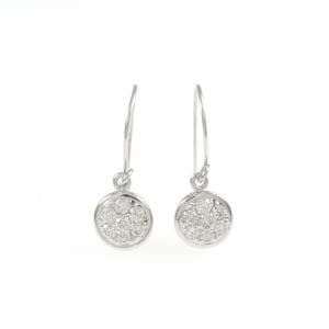 K10WG ダイヤモンド ピアス 0.20CT