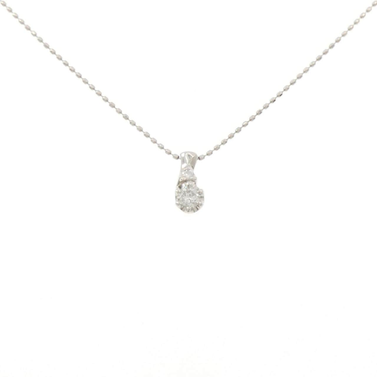 PT950/PT850 ダイヤモンド ネックレス 0.15CT