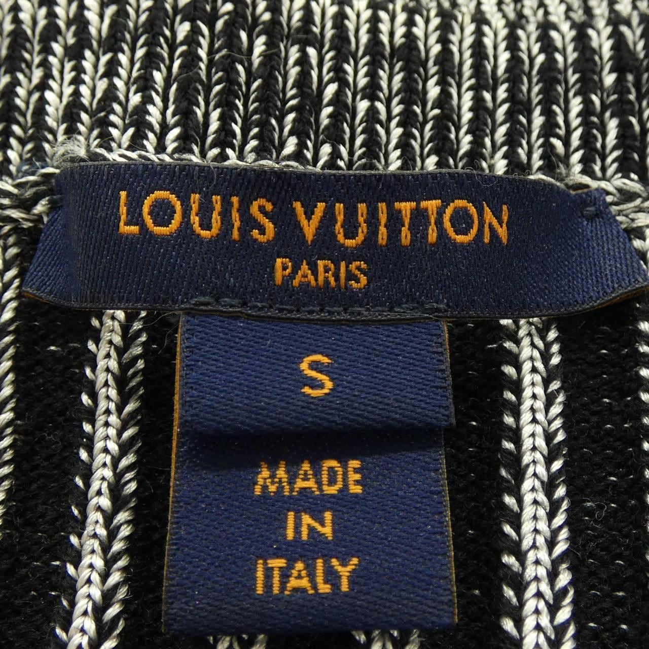 ルイヴィトン LOUIS VUITTON リブドニットトランペット FMKC97LJ3 カーディガン