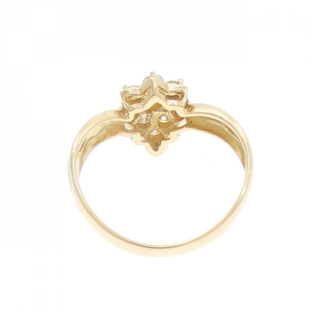 K18YG ダイヤモンド リング 0.38CT