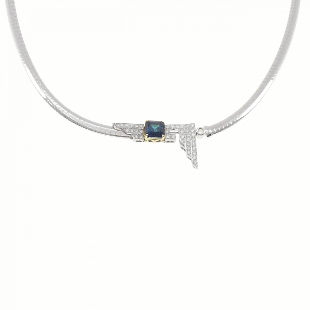 ジュエル スタジオ インディゴライトトルマリン ネックレス 4.00CT