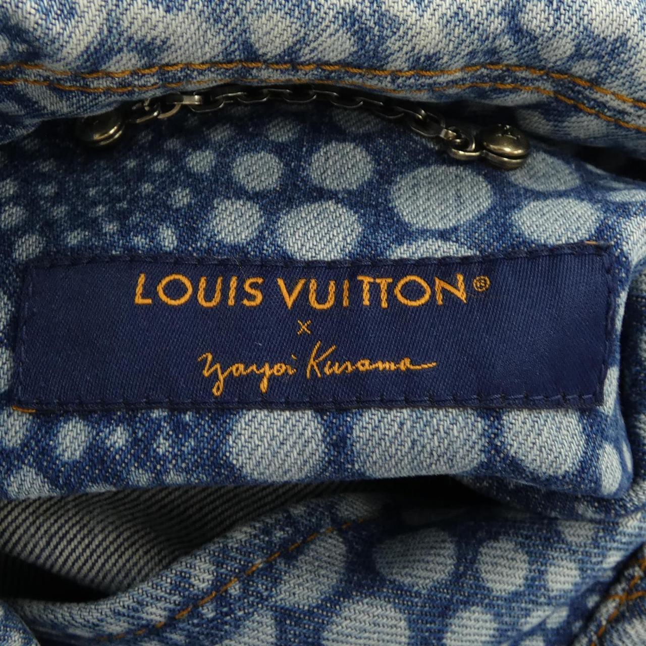 ルイヴィトン LOUIS VUITTON 草間彌生 HOA30WYN3 デニムジャケット