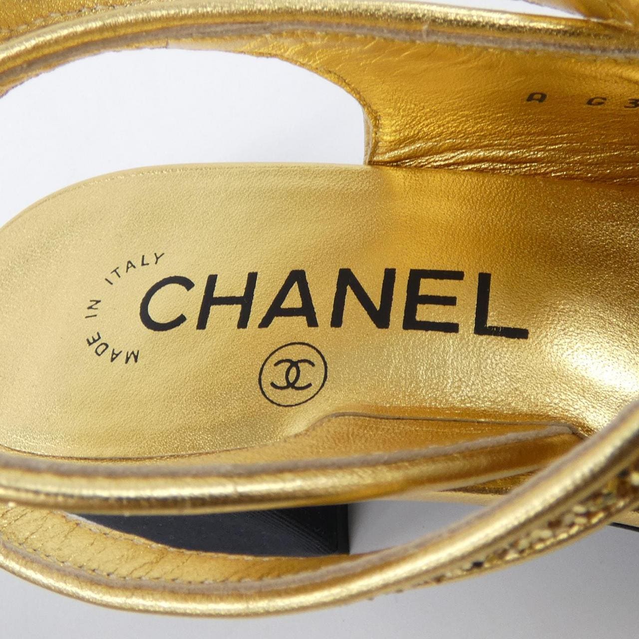 シャネル CHANEL オープンシューズ G37594Y55350 シューズ