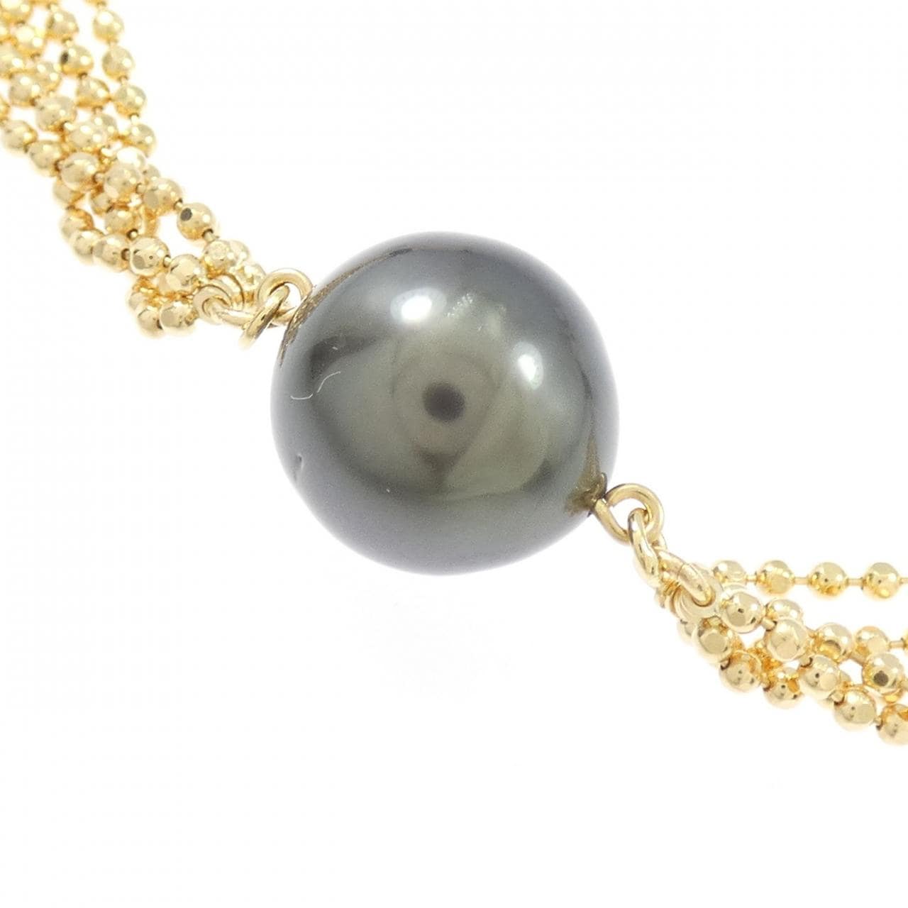 タサキ 黒蝶パール ネックレス