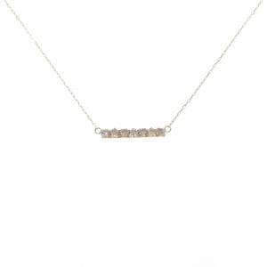 K18YG ダイヤモンド ネックレス 0.22CT