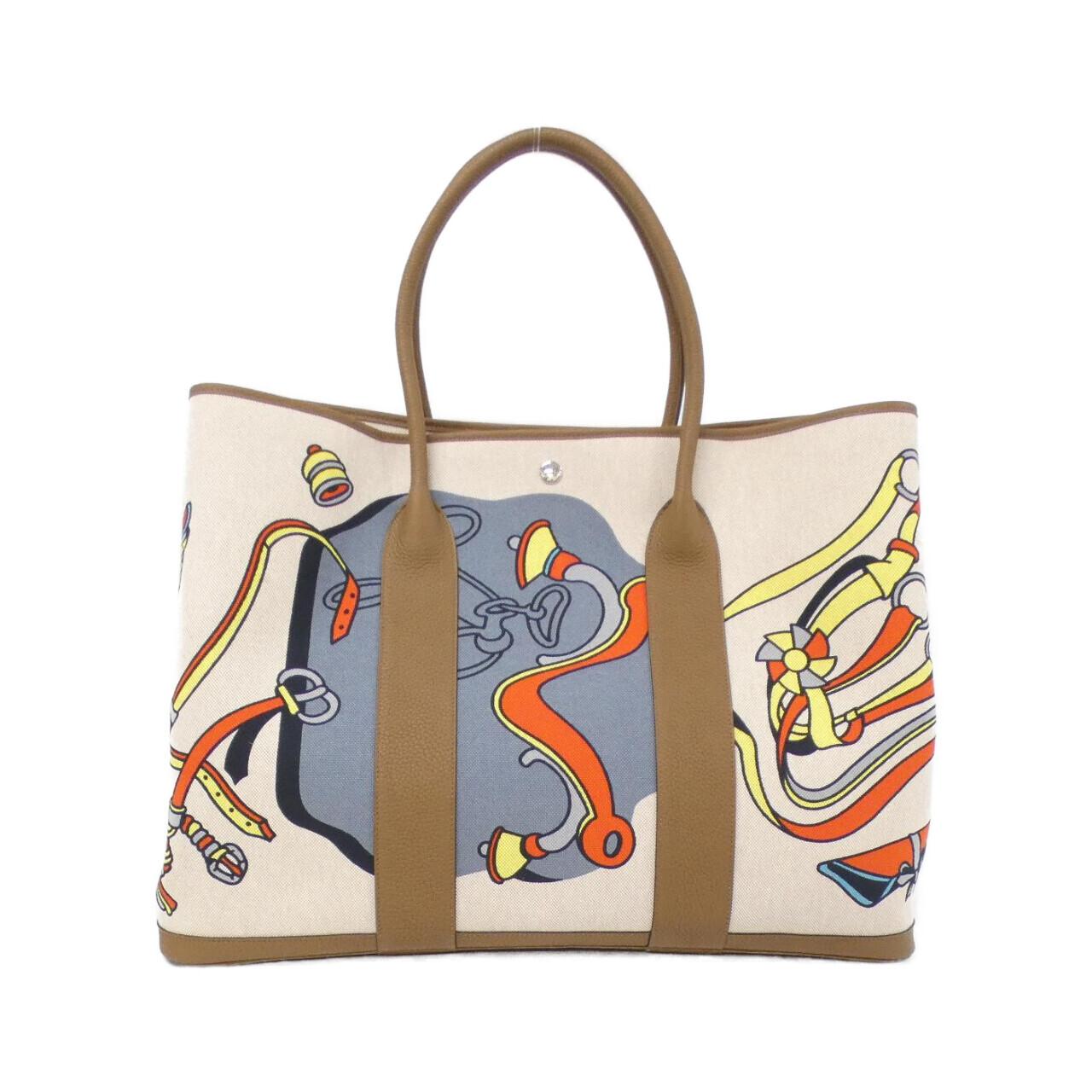 エルメス FAUBOURG DANCE FLOOR ガーデン パーティ ボヤージュ 49cm 085761CK バッグ