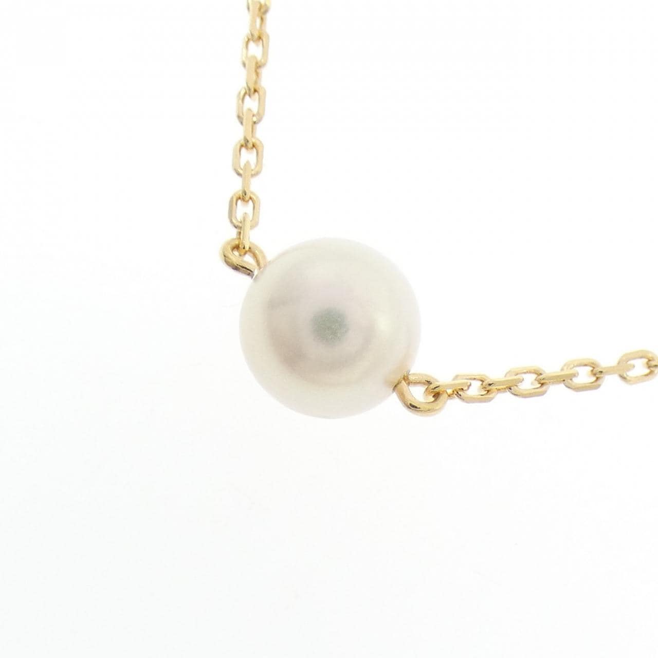 K18YG アコヤパール ネックレス 6mm