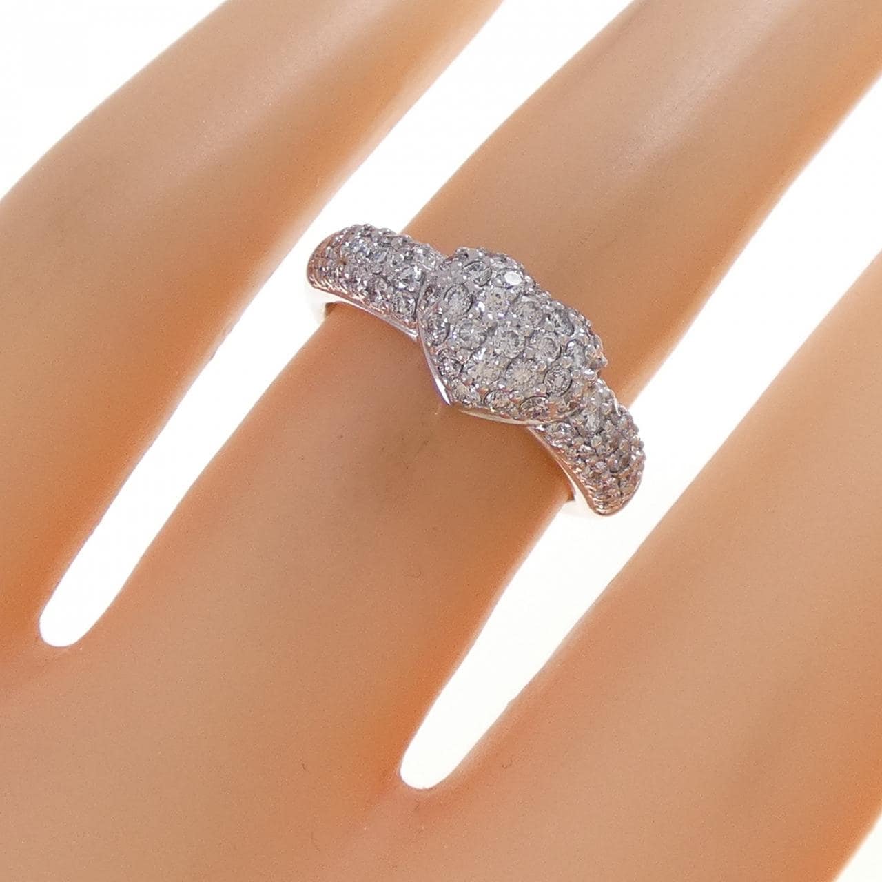 ポンテヴェキオ ハート リング 0.67CT