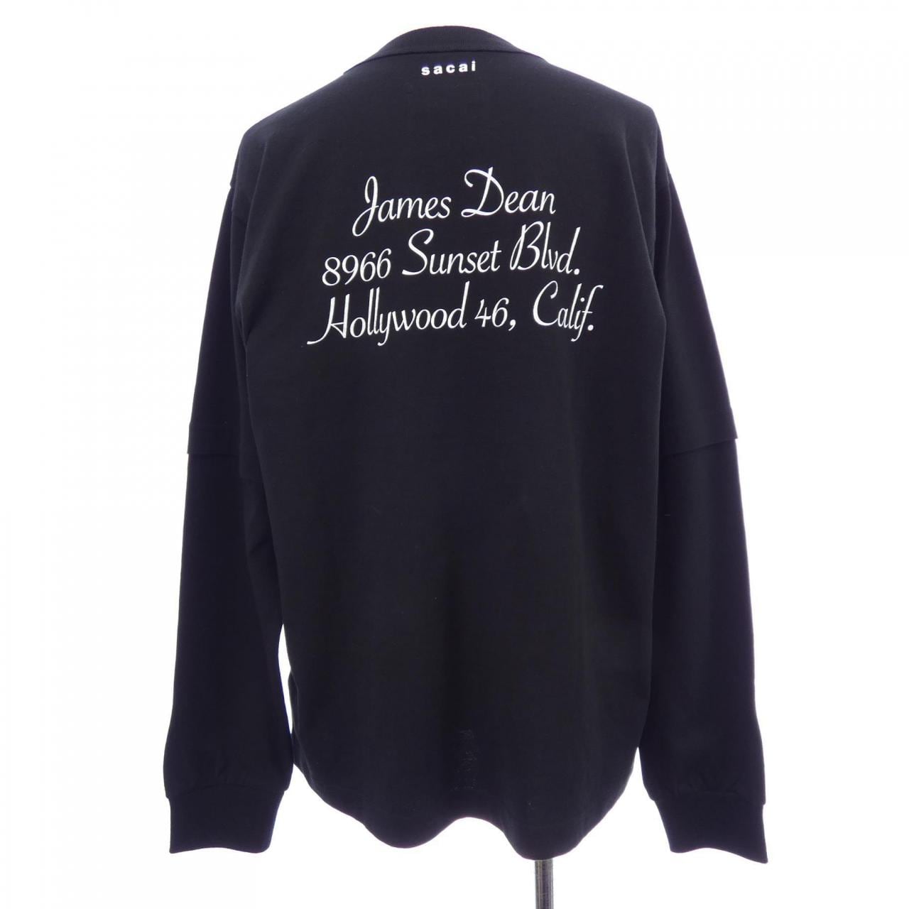サカイ SACAI James Dean L/S T-shirt 25-0921S UNISEX Tシャツ