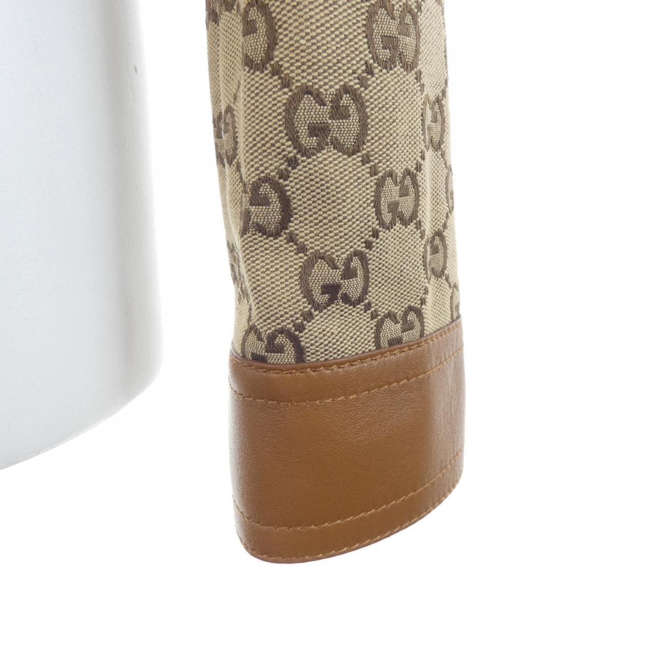 グッチ GUCCI レザー トリム GGキャンバス 681034 Z8AV6 ジャケット