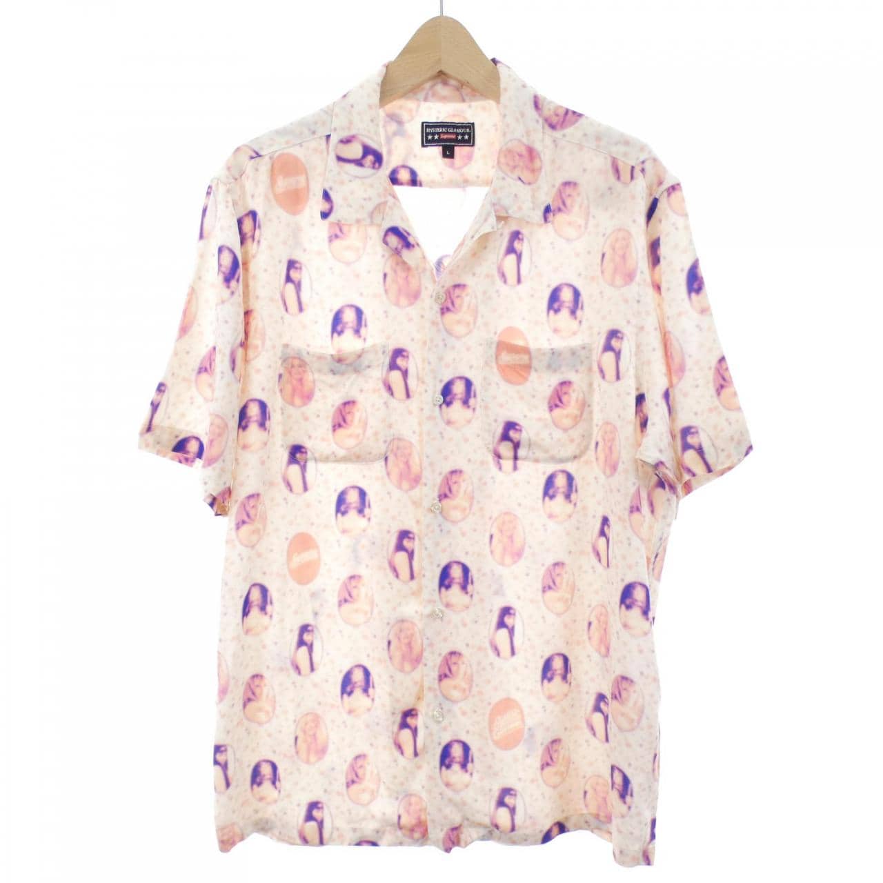 シュプリーム SUPREME HYSTERIC GLAMOUR S／Sシャツ