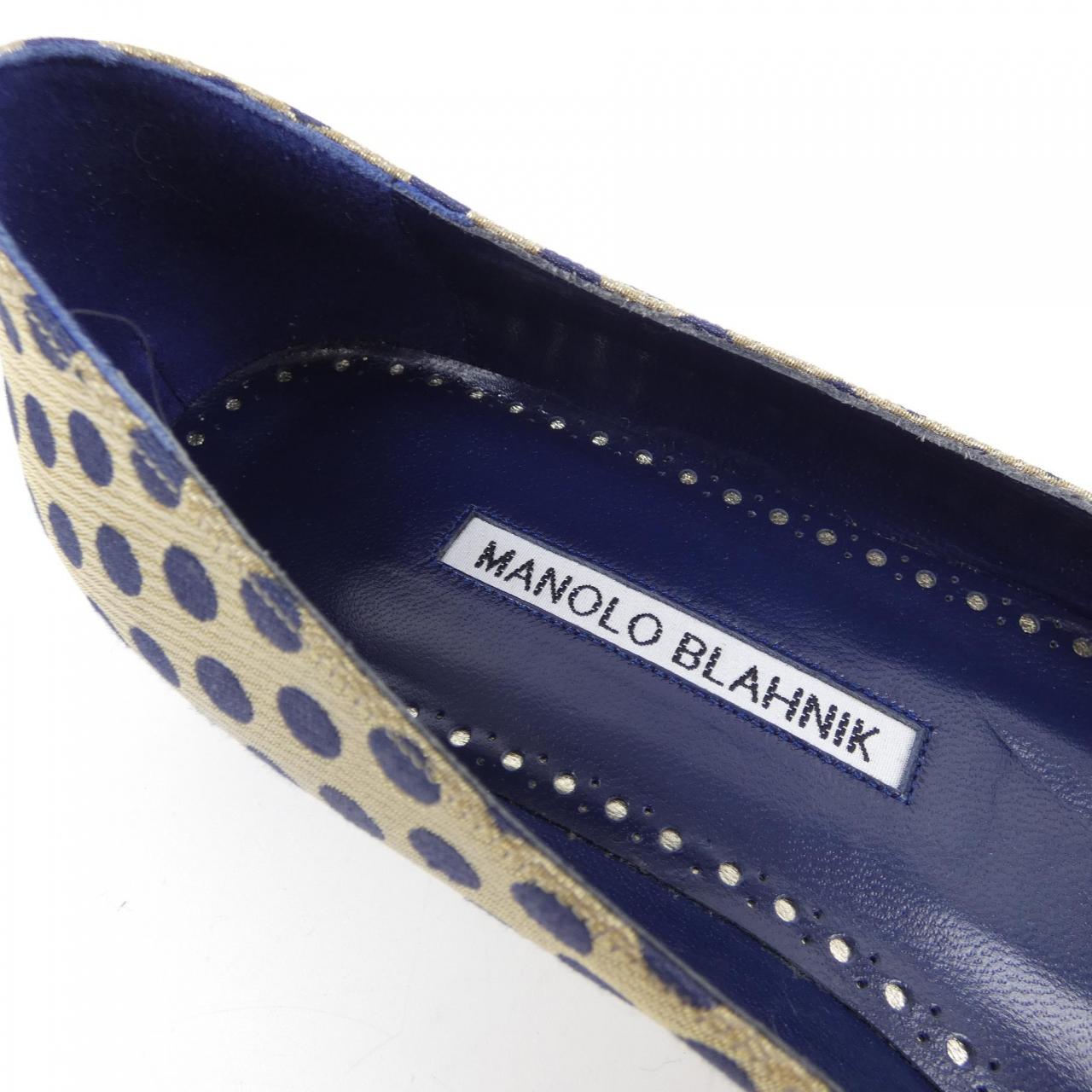 マノロブラニク MANOLO BLAHNIK フラットシューズ