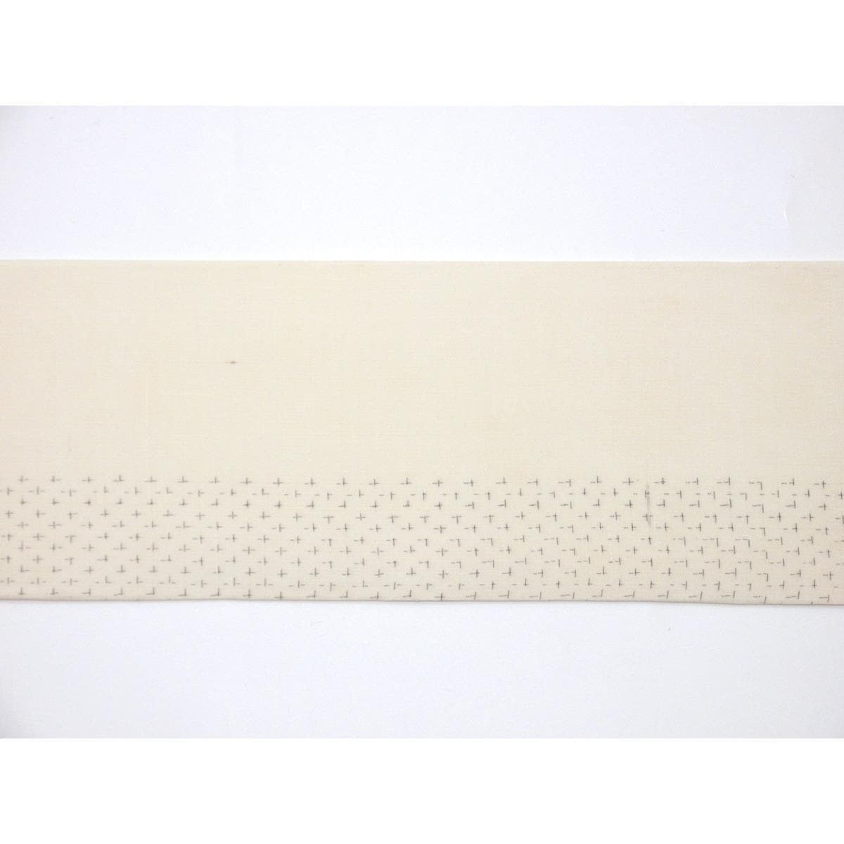 名古屋帯　紬織　友禅加工