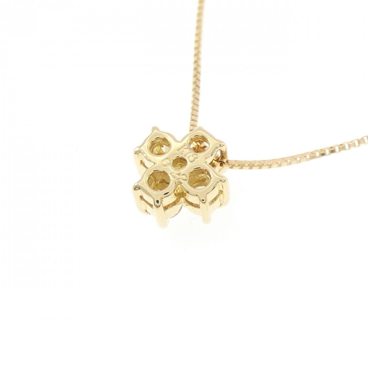K18YG ダイヤモンド ネックレス 0.22CT