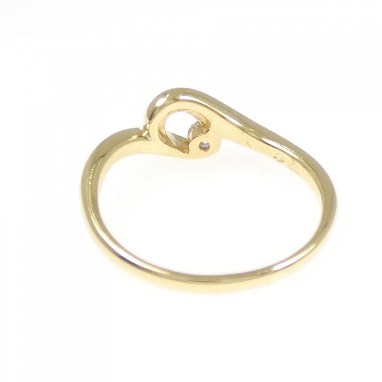 K18YG ダイヤモンド リング 0.10CT