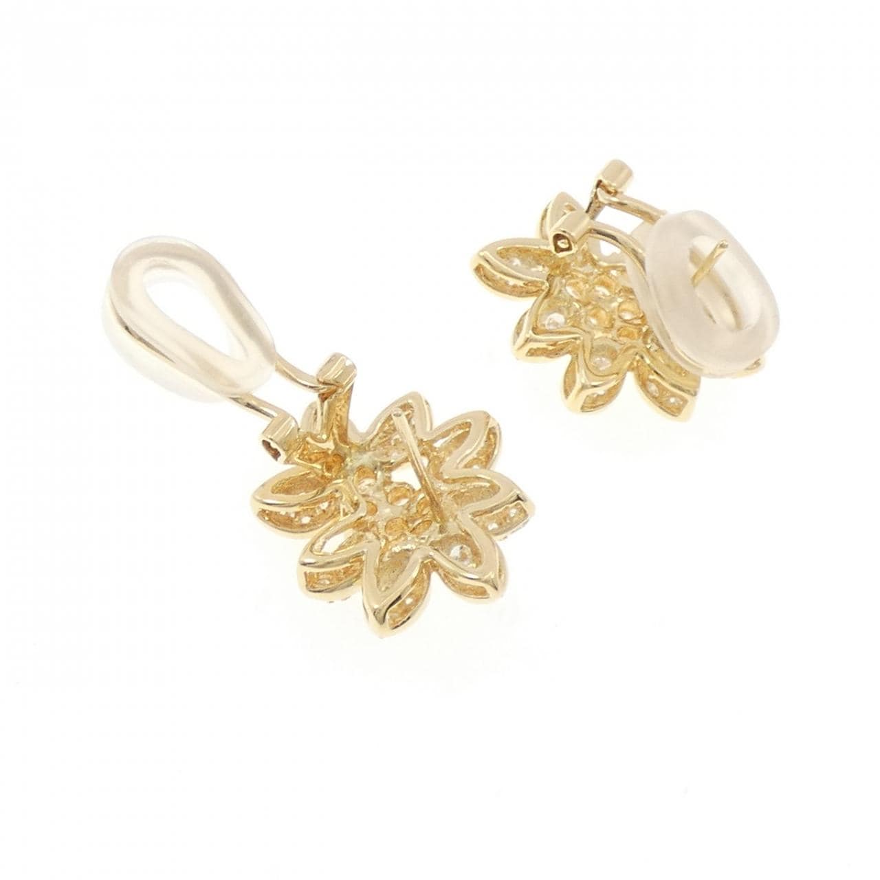 750YG ダイヤモンド ピアス 2.30CT