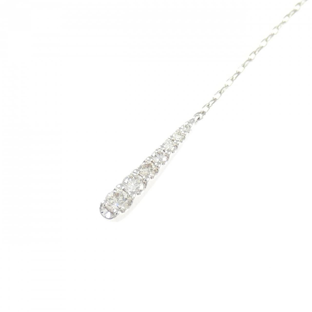 PT900 ダイヤモンド ネックレス 0.15CT