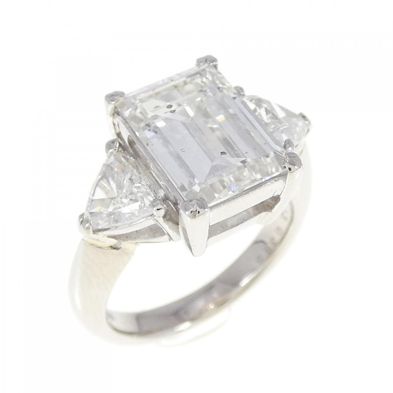 PM Diamond Ring 3.296CT H SI1 Fancy Cut