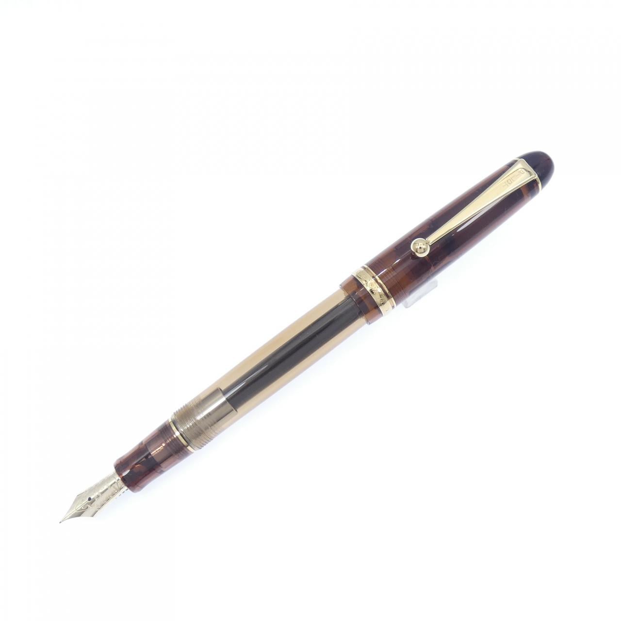 パイロット カスタム74クリアブラウン 万年筆