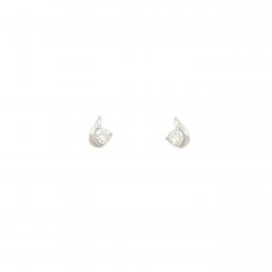 PT900 ダイヤモンド ピアス 0.16CT