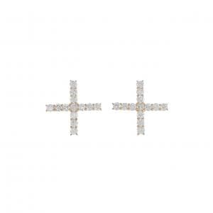 【リメイク】K18YG ダイヤモンド ピアス 0.60CT