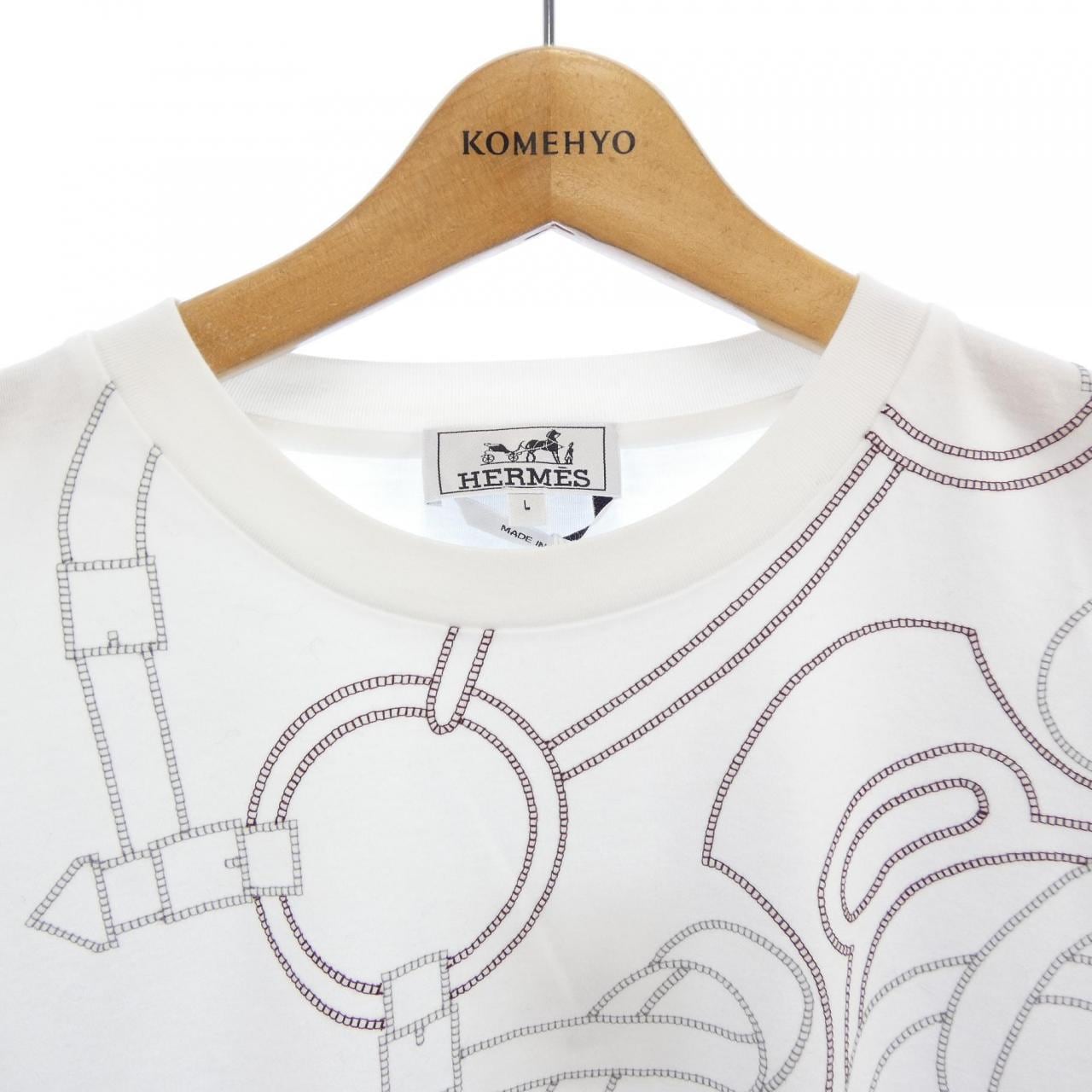 エルメス HERMES エプロンドールモザイク 657790HA Tシャツ