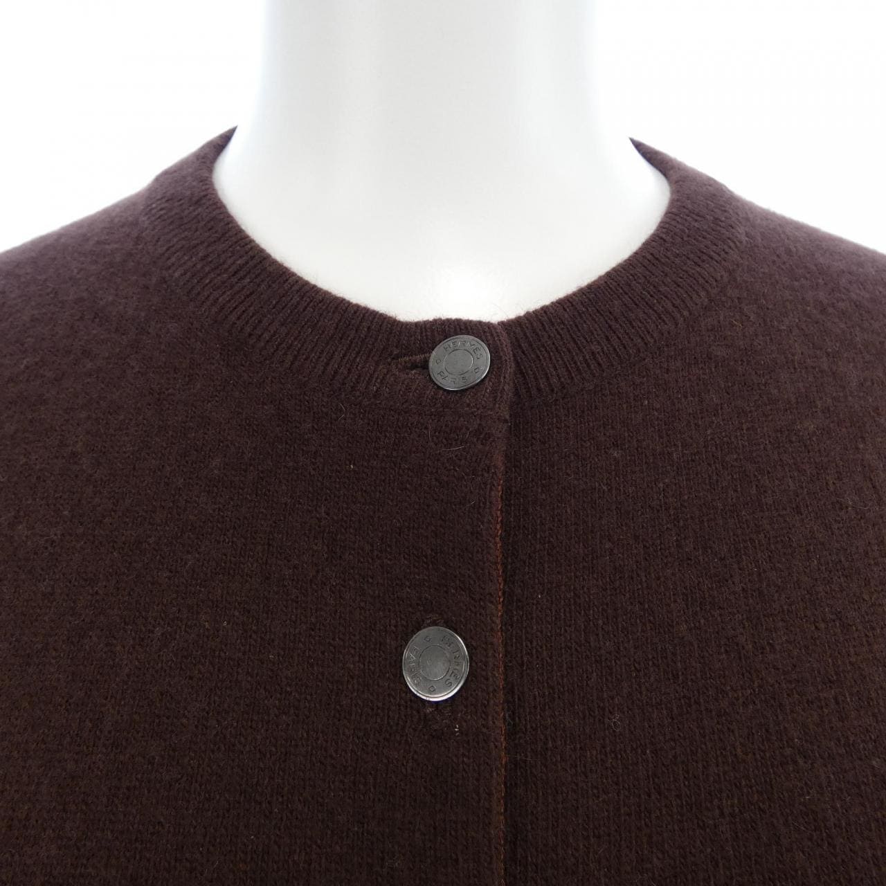 【ヴィンテージ】エルメス HERMES クルードセル CLOU DE SELLE カーディガン