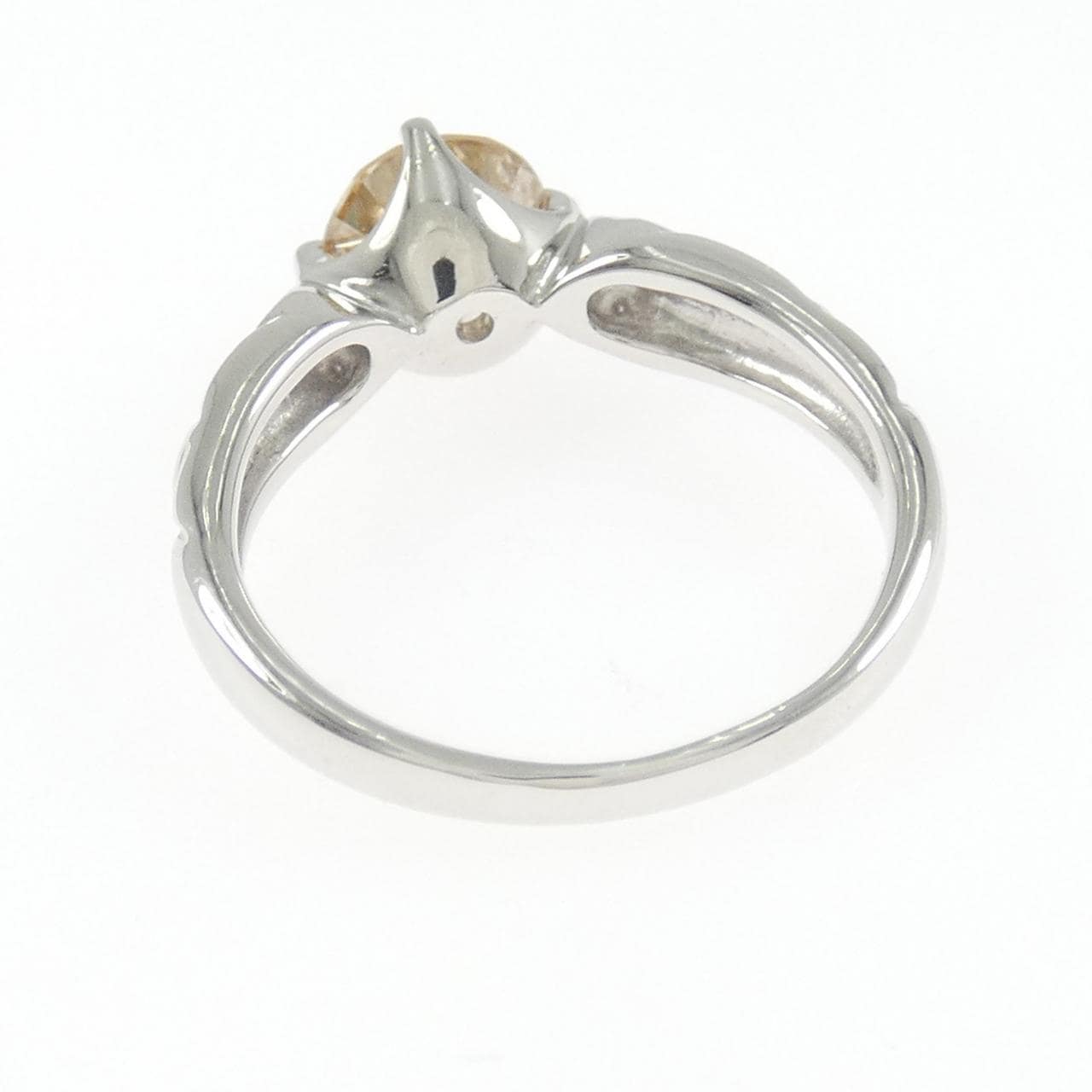 K18WG ダイヤモンド リング 1.519CT