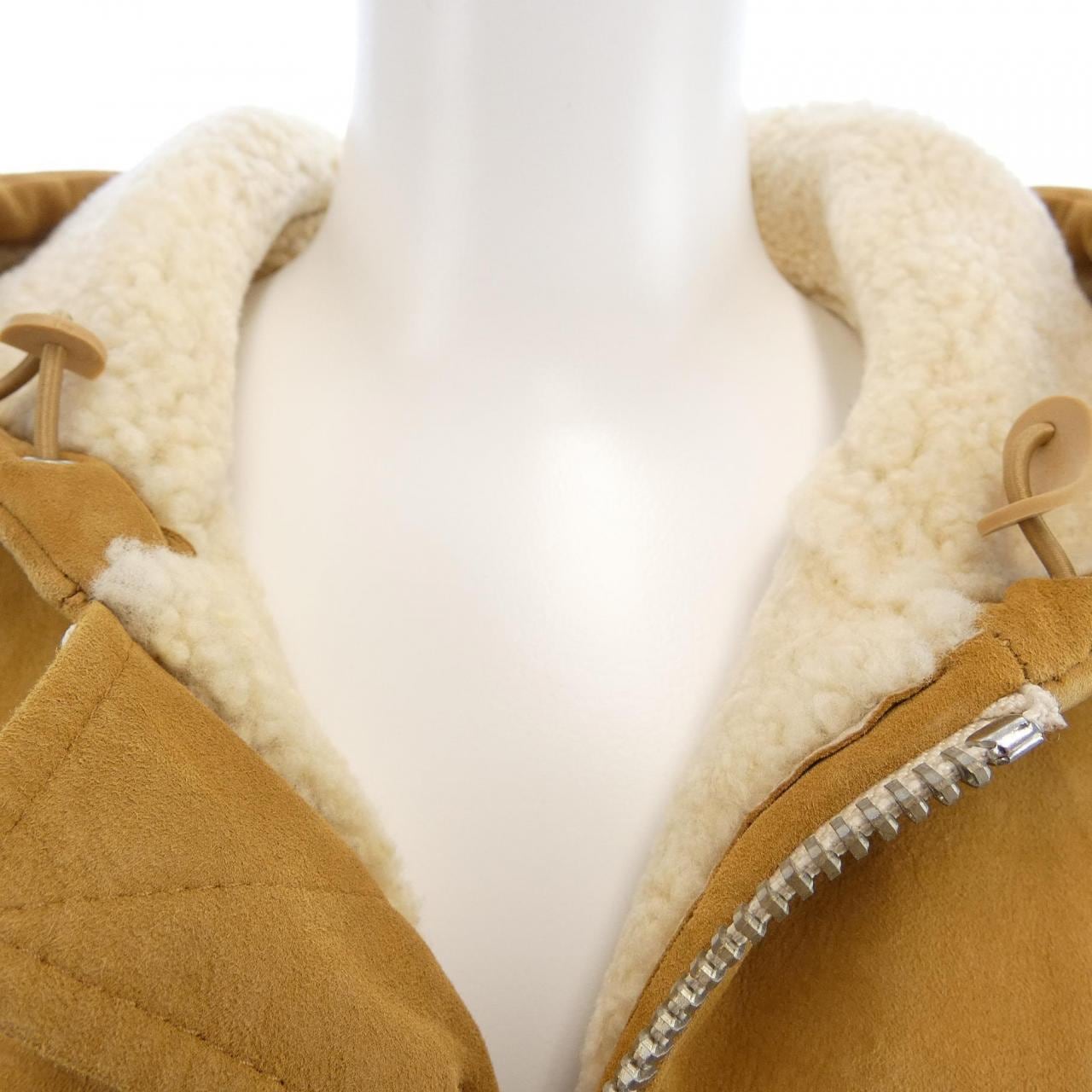 プラダ PRADA トライアングルロゴ 58A086 1ZXR ムートンジャケット