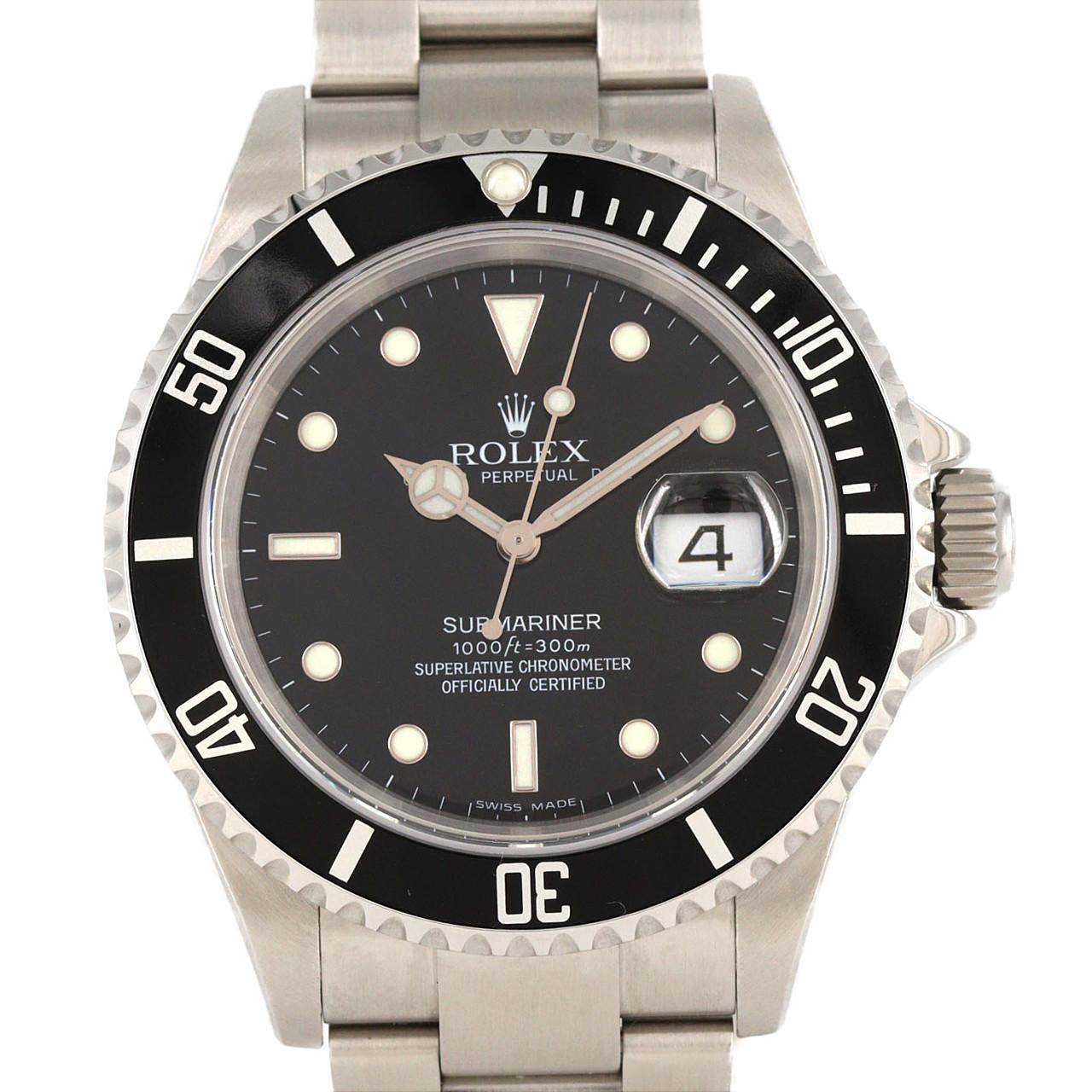 ROLEX Submariner Date 16610 SS Automatic Z Series