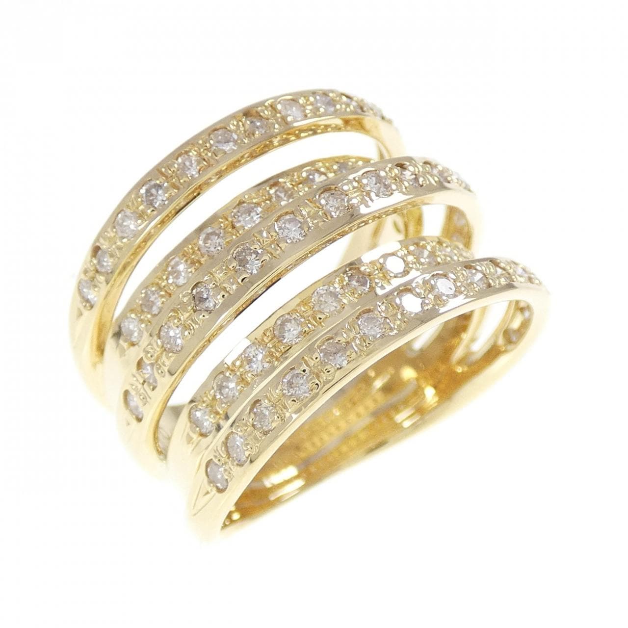 K18YG ダイヤモンド リング 1.00CT