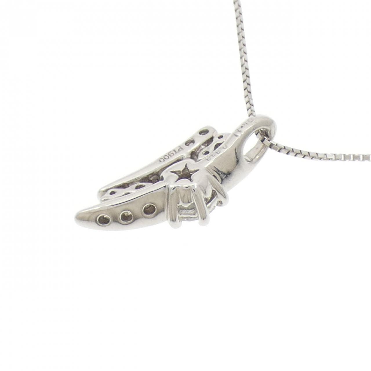 PT900/PT850 ダイヤモンド ネックレス 0.333CT