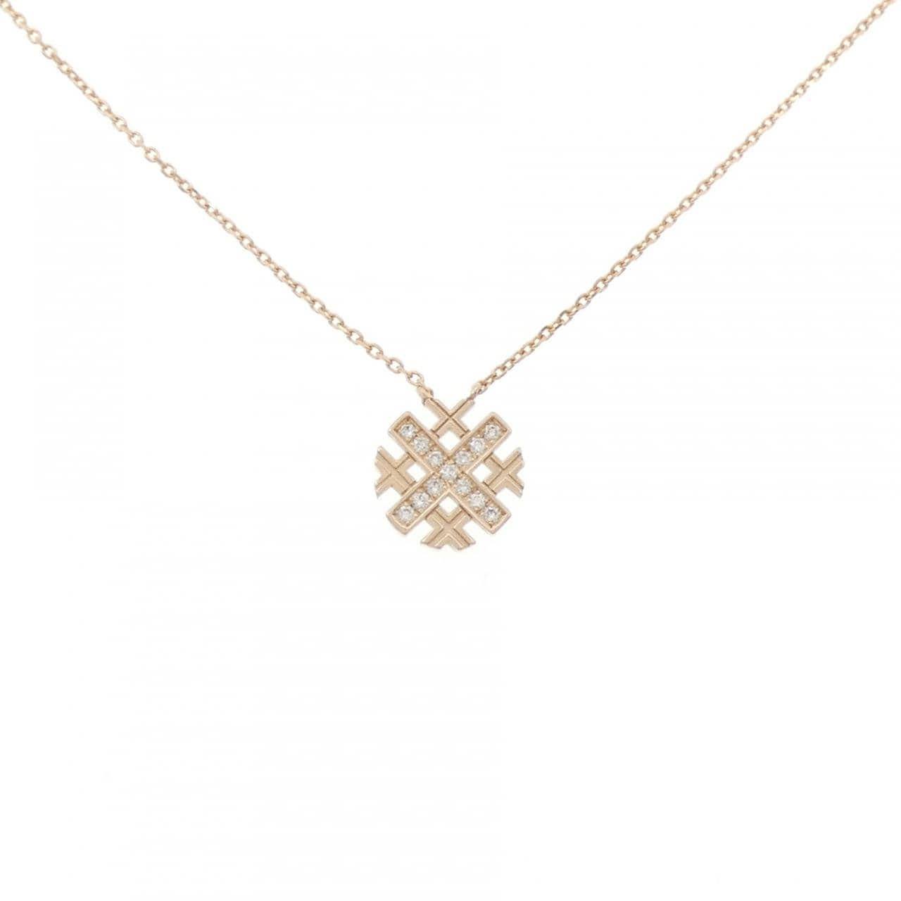 ニワカ ダイヤモンド ネックレス 0.06CT