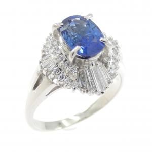 PT900 サファイヤ リング 1.47CT