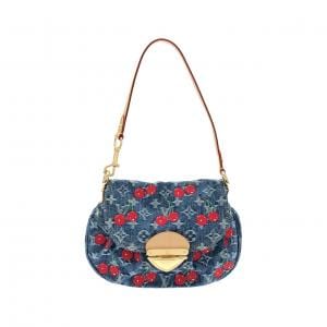 ルイヴィトン モノグラム チェリー デニム(LV X TM) サンセット M13680 ショルダーバッグ