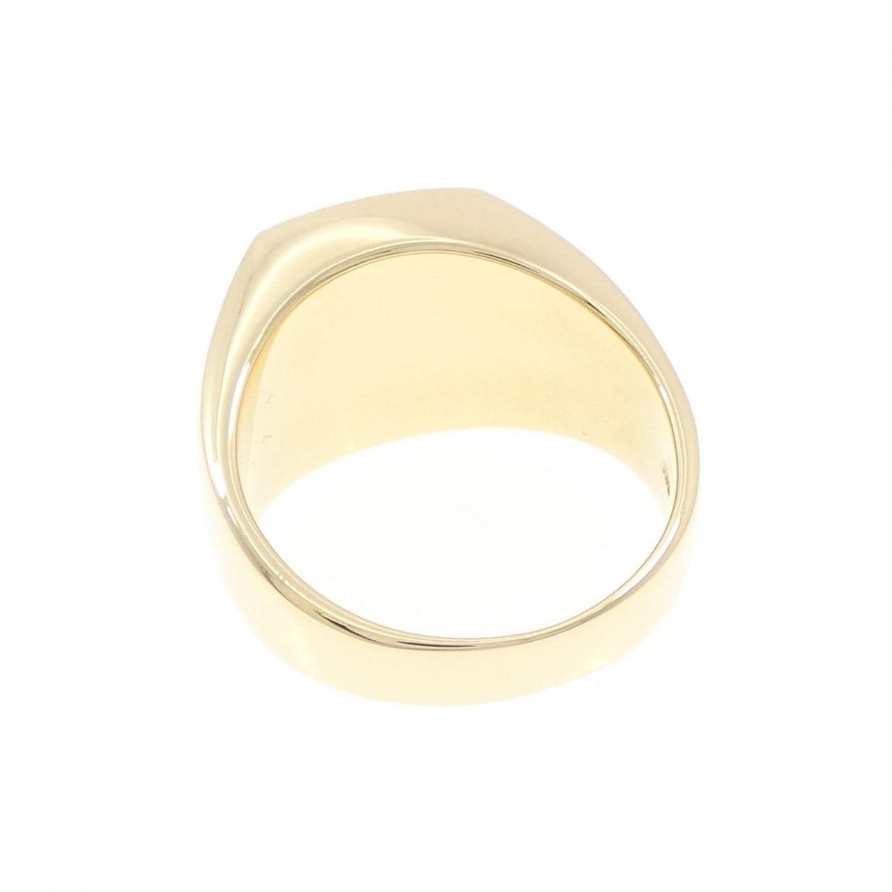 K18YG onyx ring